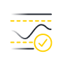 Watch trend arrows and glucose graphs