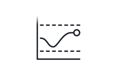 Icon of glucose graph