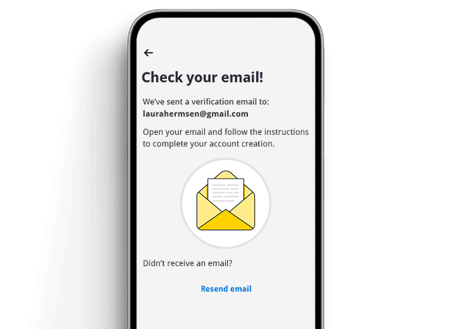 Check email notification