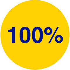  100%