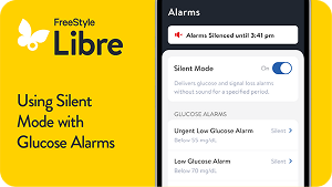 Video on how to customize alarms in the Libre app