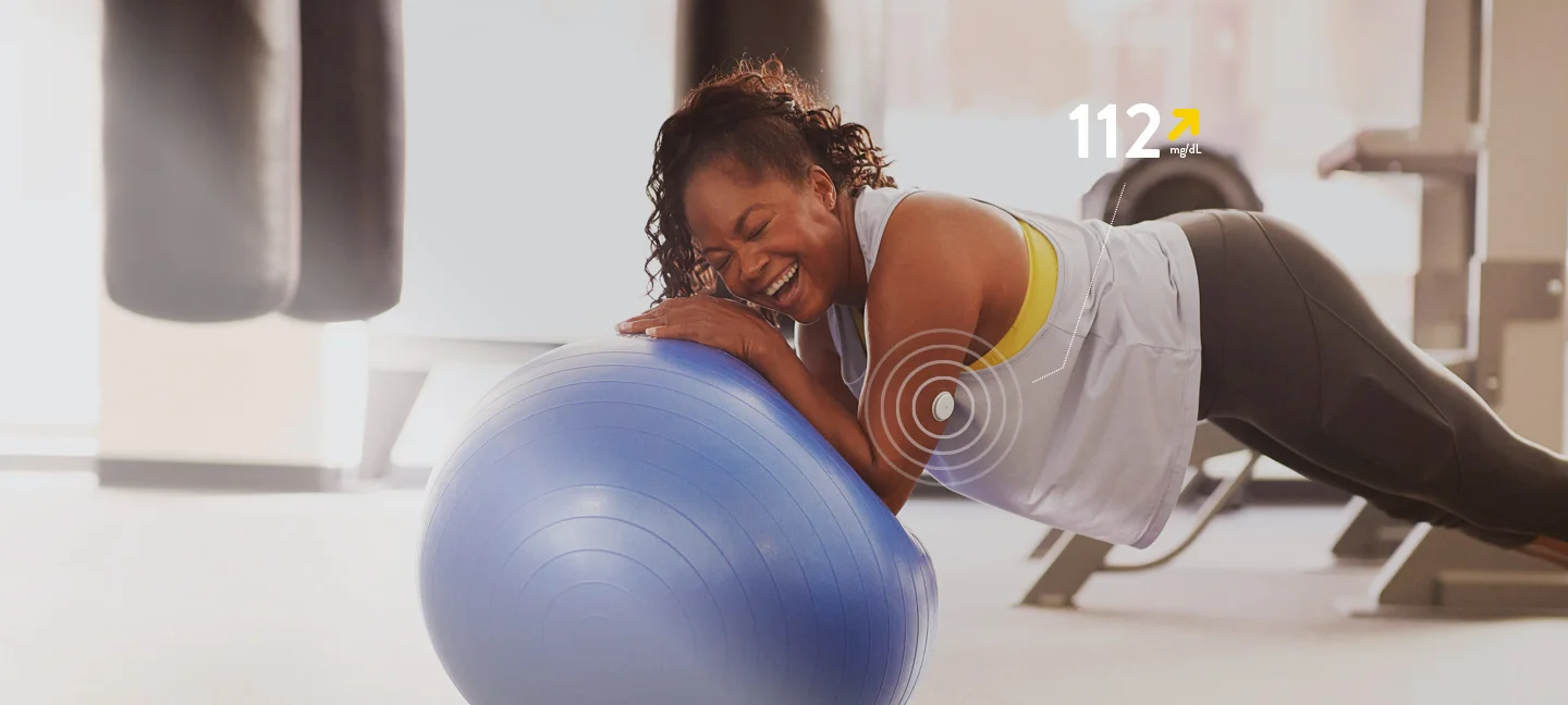 Mujer realizando actividad fisica