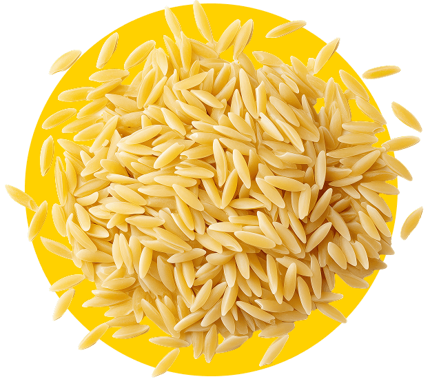 Porción de arroz integral servida al final de la comida, como parte de la secuencia alimentaria 