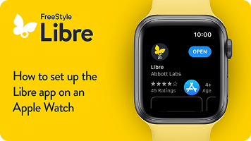 Video on how to set up the Libre app on an Apple Watch