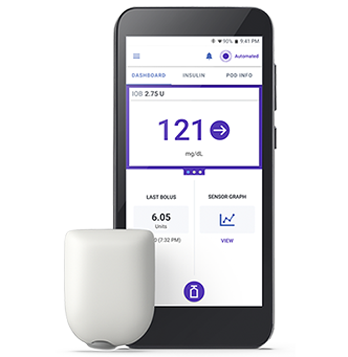 Omnipod pump