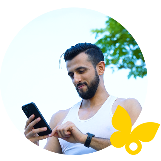 Eric shows his FSL reader