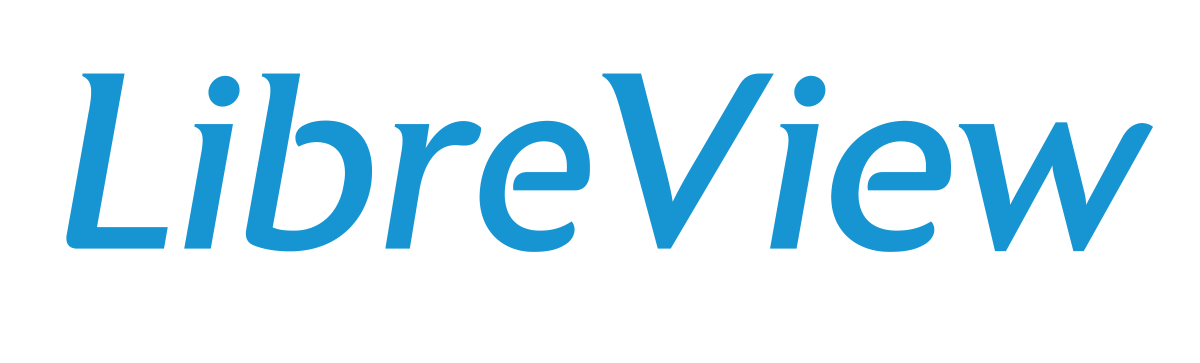 LibreView logo.