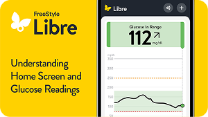 Video on understanding home screen and glucose readings