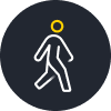 Walking icon