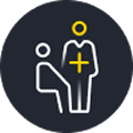 Healthcare provider icon