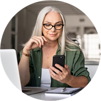 Woman on Phone