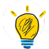 Illustration of a light bulb icon, symbolizing parent approved.