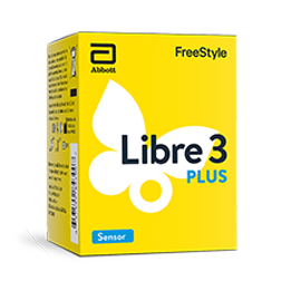 FreeStyle Libre 3 Plus product packaging