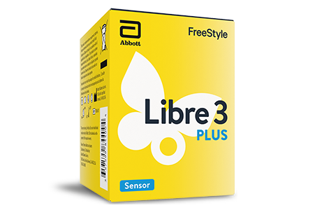FreeStyle Libre 3 Plus sensor product packaging