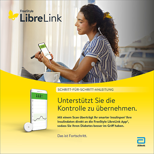 Schritt für Schritt Anleitung Integration von smarten Insulinpens in die FreeStyle LibreLink App