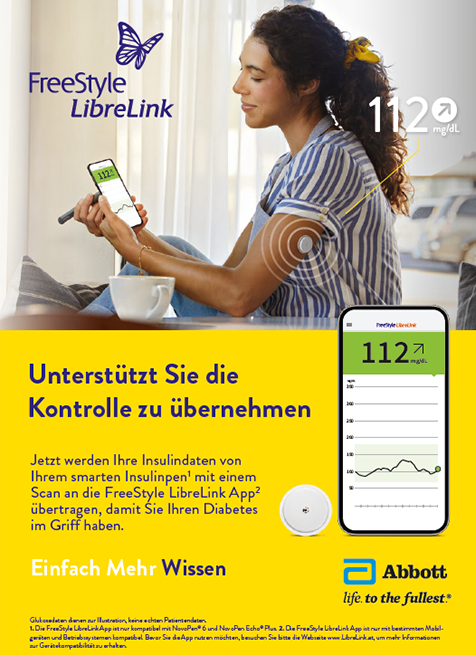 Integration von smarten Insulinpens in die FreeStyle LibreLink App