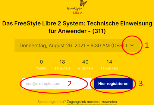Wie melde ich mich an?