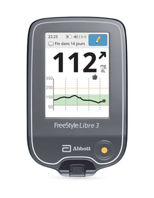 Le lecteur FreeStyle Libre 3