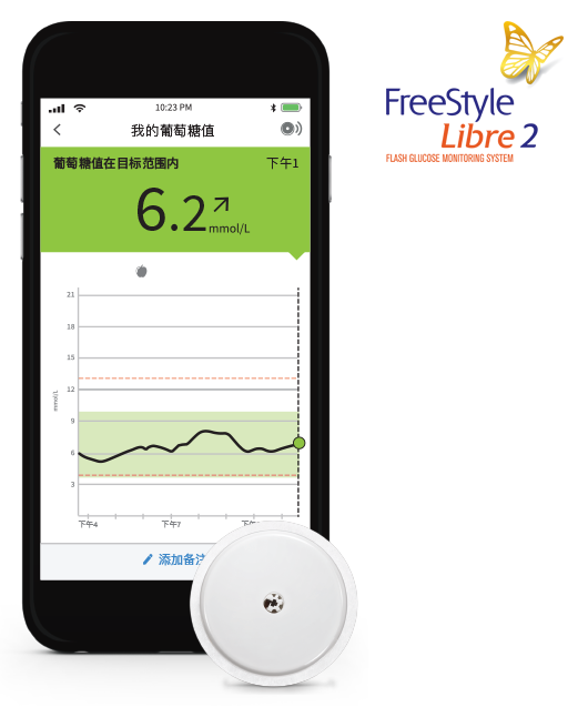 辅理善瞬感2代（FreeStyle Libre 2）扫描式葡萄糖监测系统