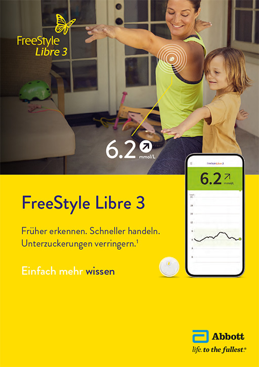 FreeStyle Libre 3: Patientenbroschüre