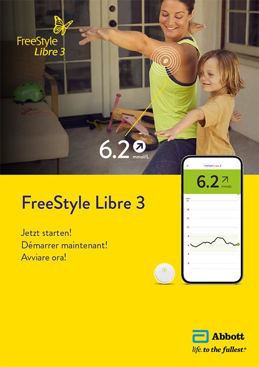 Jetzt mit FreeStyle Libre 3 starten