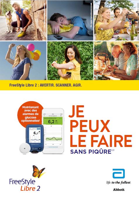 Brochure aux patients FreeStyle Libre 2​