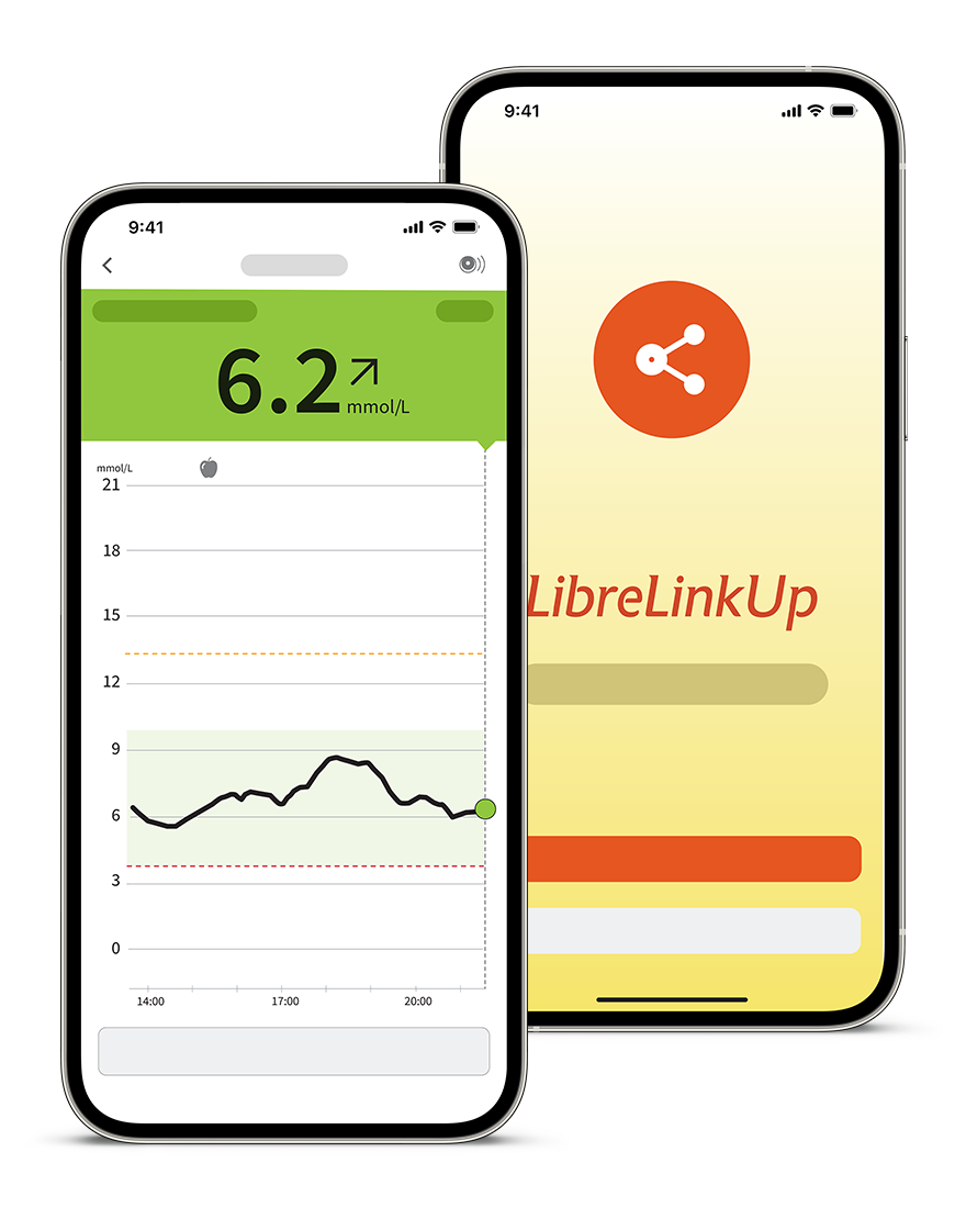 Collegarsi dall’app FreeStyle LibreLink o all’app FreeStyle Libre 3