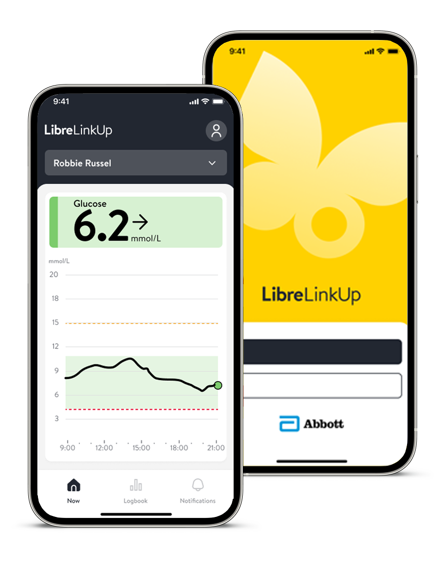 Collegarsi dall’app FreeStyle LibreLink o all’app FreeStyle Libre 3