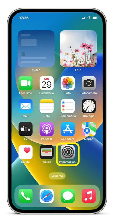 iOS Schermo Di Casa