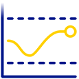 Symbol, dass Glukoseberichte darstellt