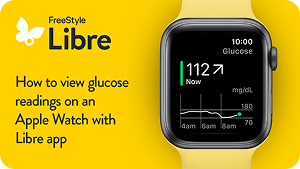 How to view glucose readings on your smartwatch video