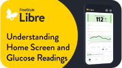Understanding your home screen and glucose readings in the Libre app