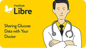 Share glucose data with your healthcare provider using LibreView
