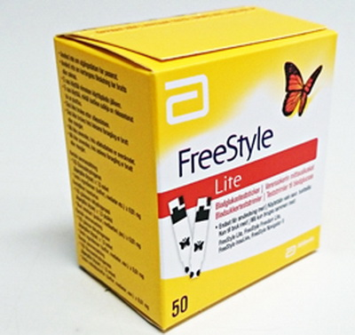 Testiliuskat ja FreeStyle Lite -verensokerimittari