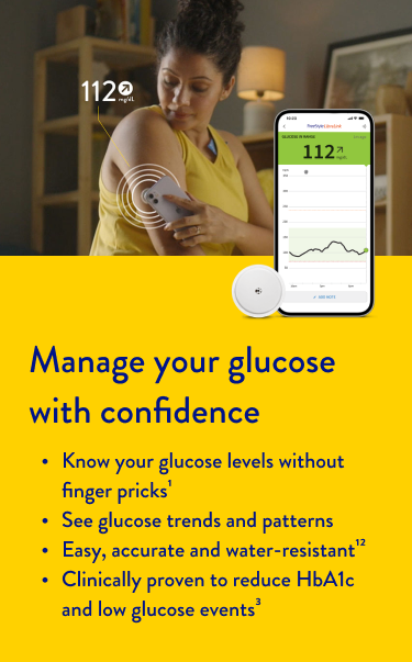 Manage your glucose with confidence