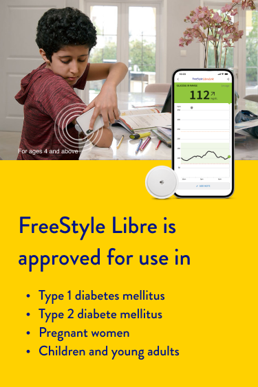 FreeStyle Libre is approved for use