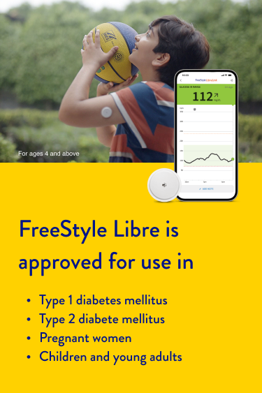 FreeStyle Libre is approved for use