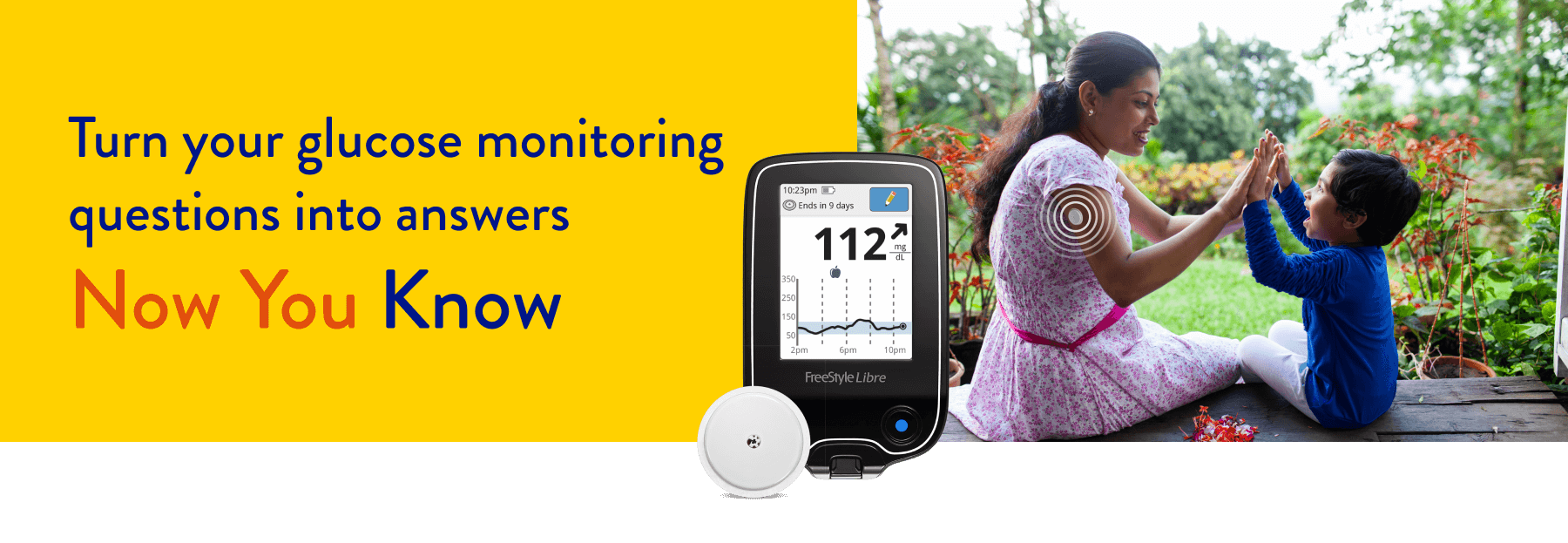 Turn your glucose monitoring questions into answers - Now you know