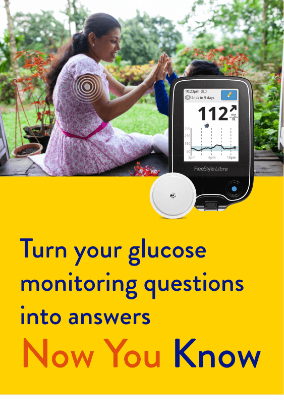 Turn your glucose monitoring questions into answers - Now you know