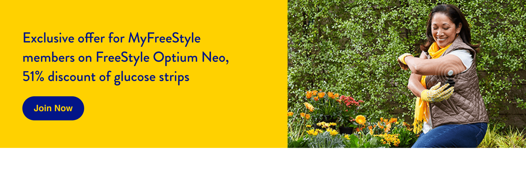 Exclusive offer for MyFreeStyle members on FreeStyle Optium Neo