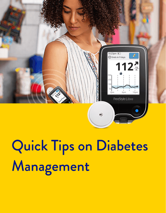 Quick tips on diabetes management