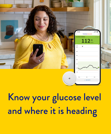Know your glucose level and where it is heading - Now you know
