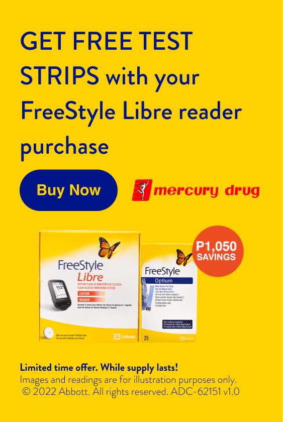 Get Free test strips with your FreeStyle Libre reader purchase