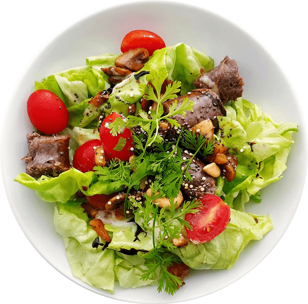 An example of a balanced meal