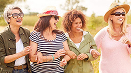 Diferentes tipos de mujeres con diabetes