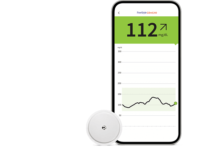 FreeStyle LibreLink App en móvil