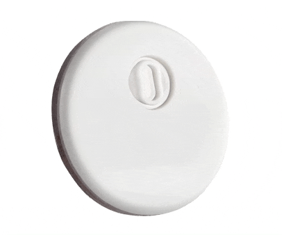 FreeStyle Libre 3 sensor size compared to a penny