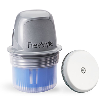 FreeStyle Libre 2 Plus sensor with sensor applicator