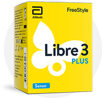 FreeStyle Libre 3 Plus product packaging