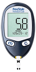 Verenglukoosimittari FreeStyle Freedom Lite